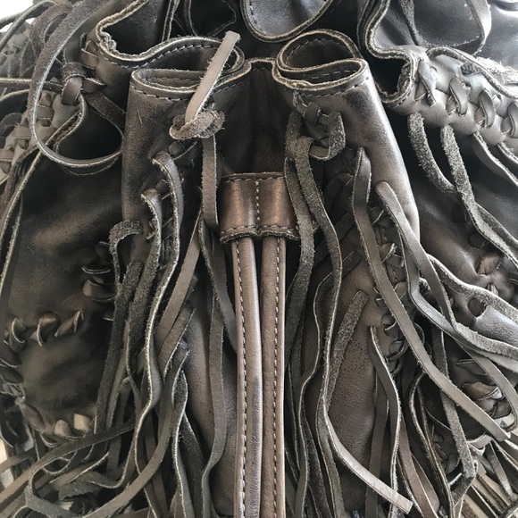 ALL SAINTS Spitalfields BoHo Leather Fringe Bag. This bag is beyond gorgeous! - Picture 10 of 15
